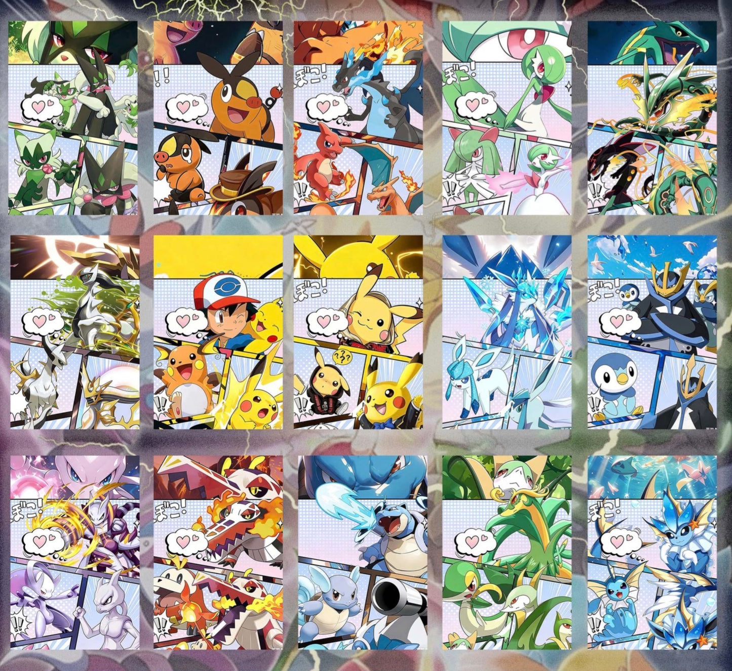 Elemental Chronicles art boards case  (100 packs)