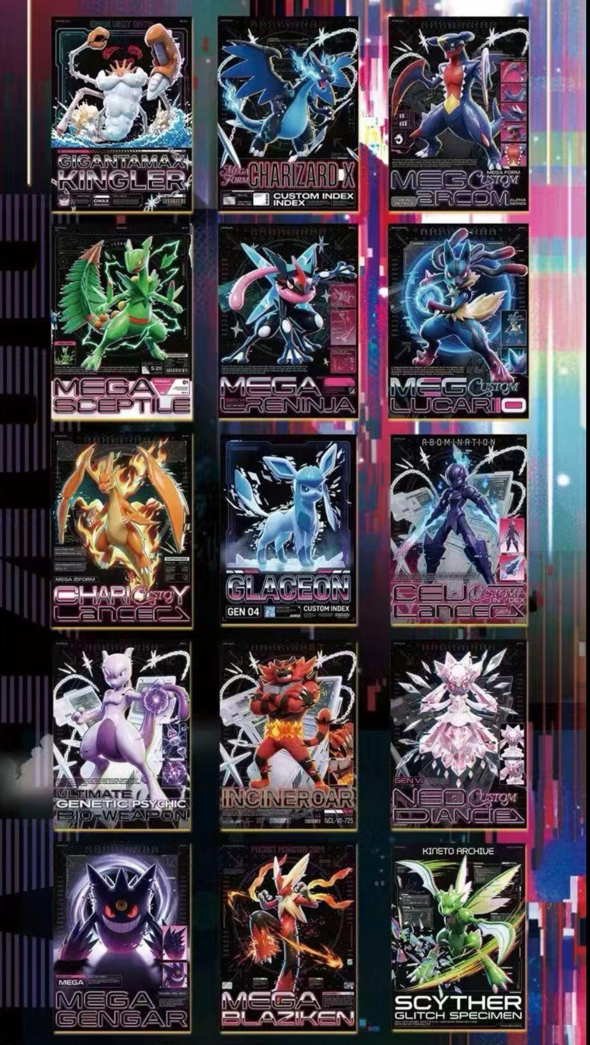 Time rift metal cards (5 packs)