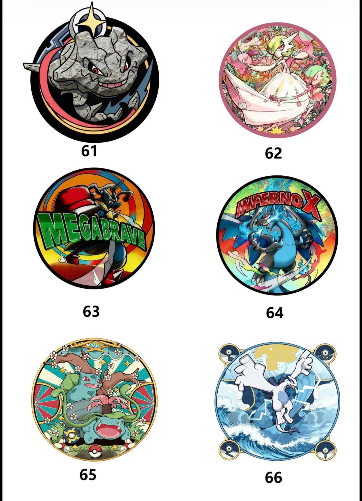 3d paper carving badges (10 packs)