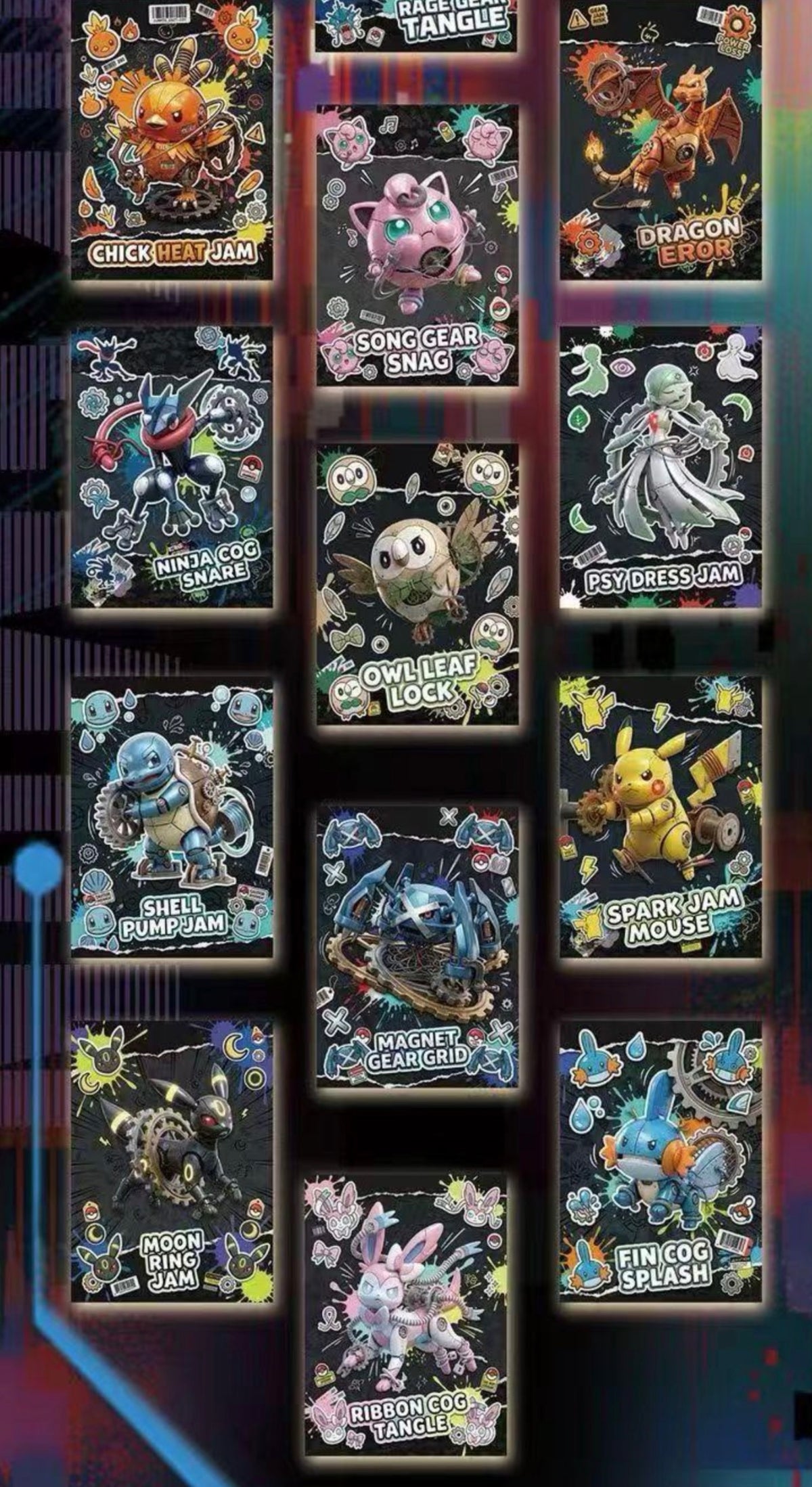 Time rift metal cards (5 packs)