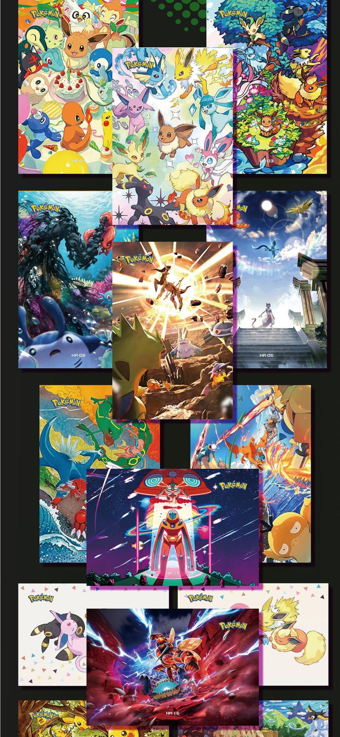 Pokemon awaking art board (10 packs)