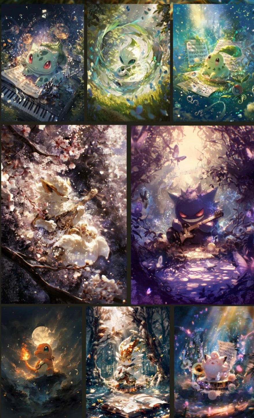 Forest concert art boards (10 packs)