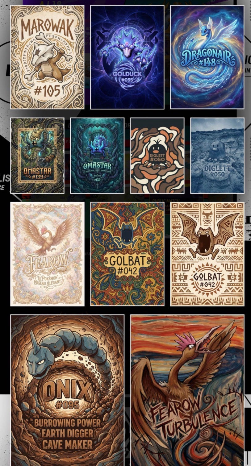 The infinite archive library case  (100 packs) vol 1