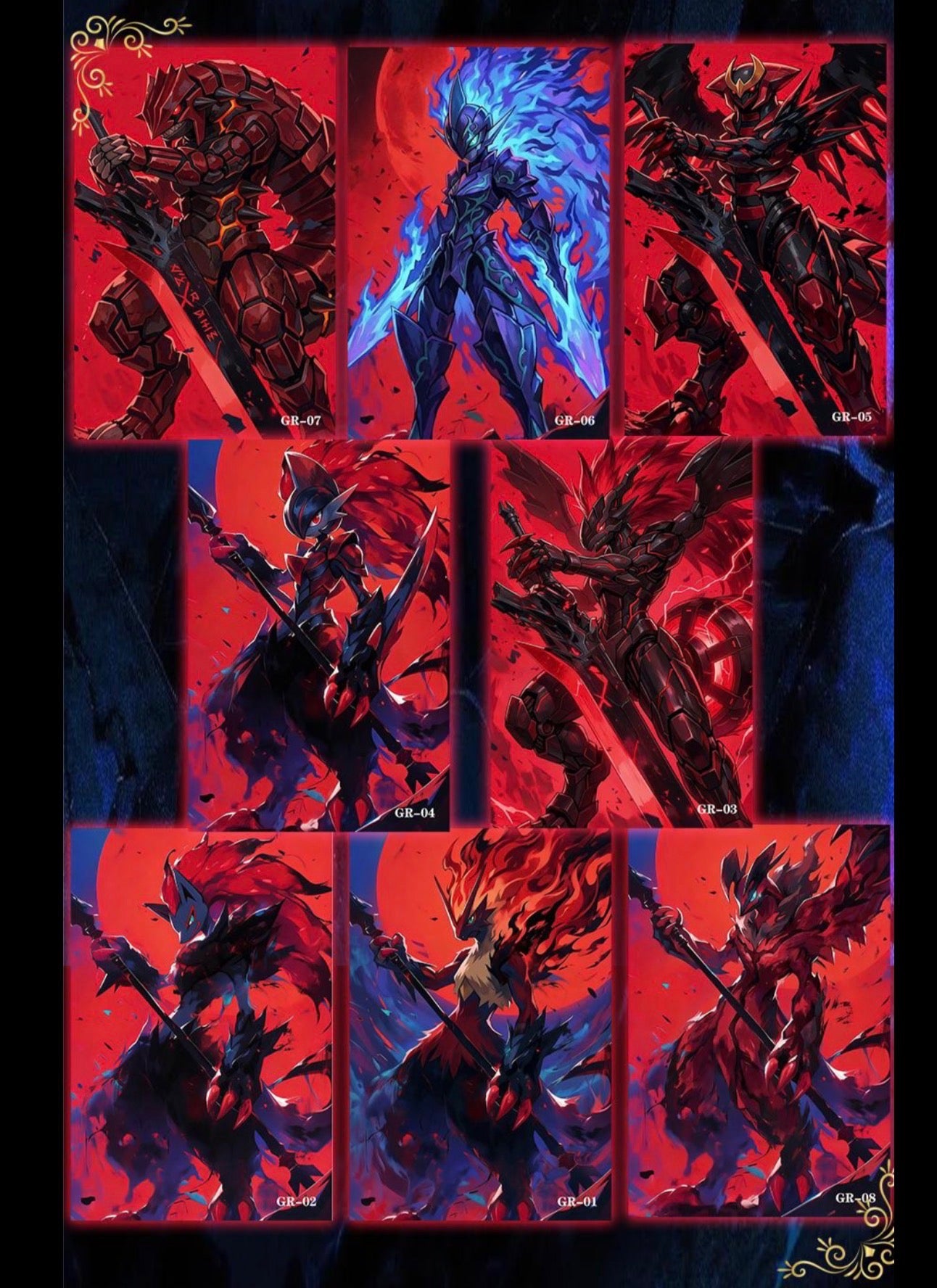 Dark series artboards (10 pack)