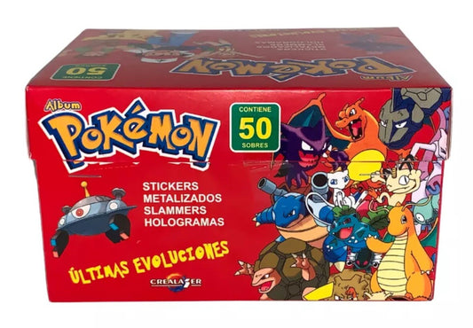 2023 BOX POKEMON Latest Evolutions Slammer PERU Edition 50 Sealed Envelopes