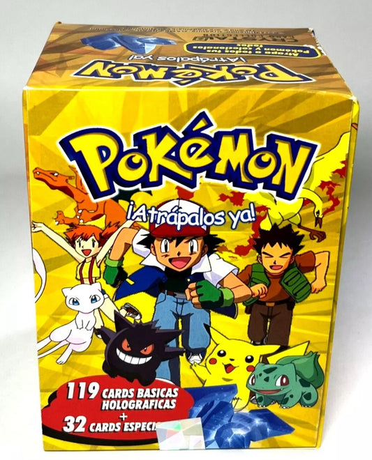 2025 BOX POKEMON STAINED GLASS Crystal Cards - 25 Sealed Packs Peru Zard Gengar