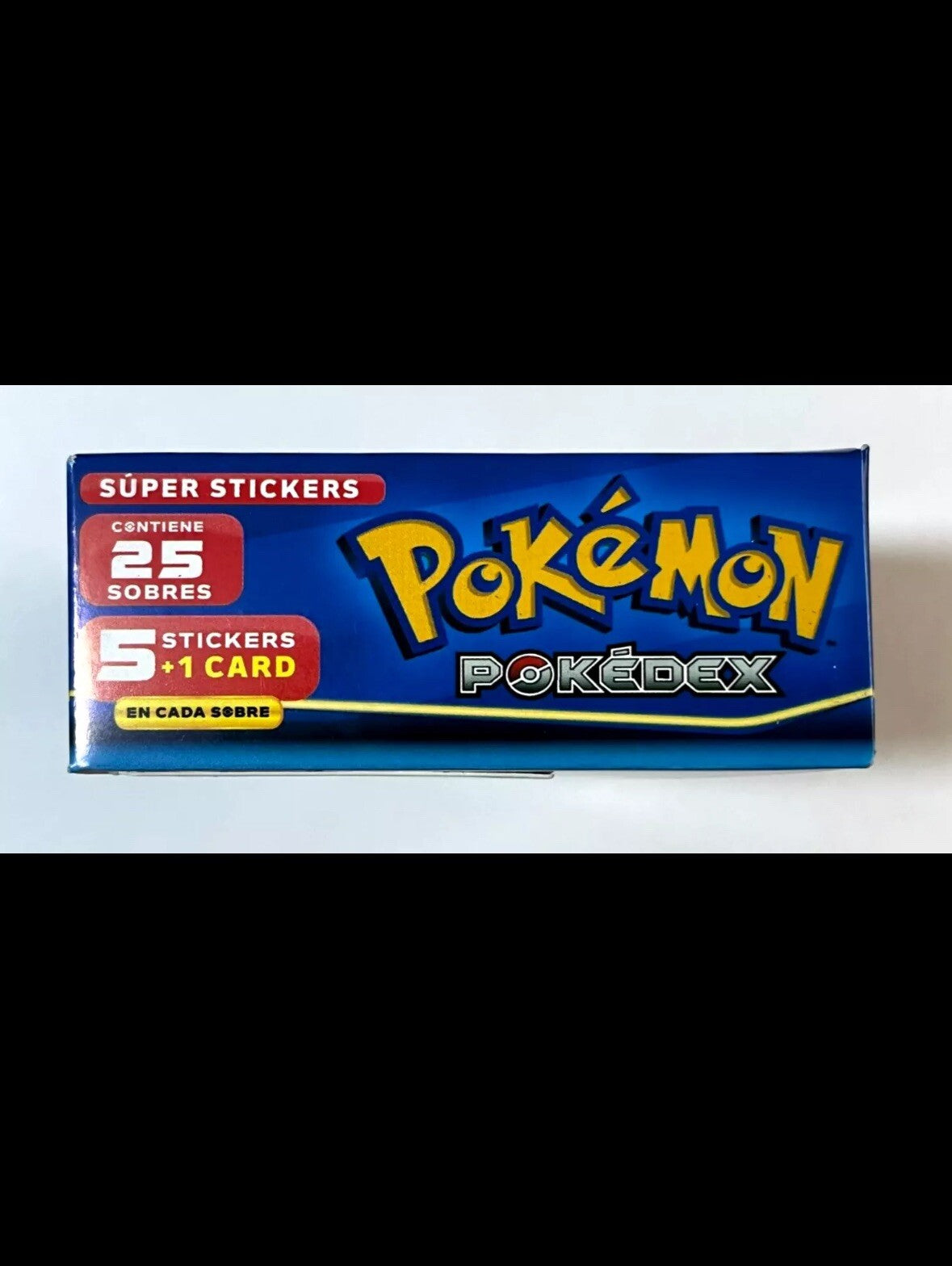 2024 Peru Blue Pokedex Sticker Booster Box Sealed Flash Editon FE  25 Packs