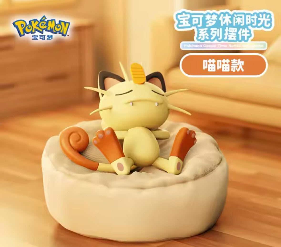 Pokémon sleeping bean bag, Pikachu, Snorlax, Eevee, Bulbasaur, Jirachi, Komala