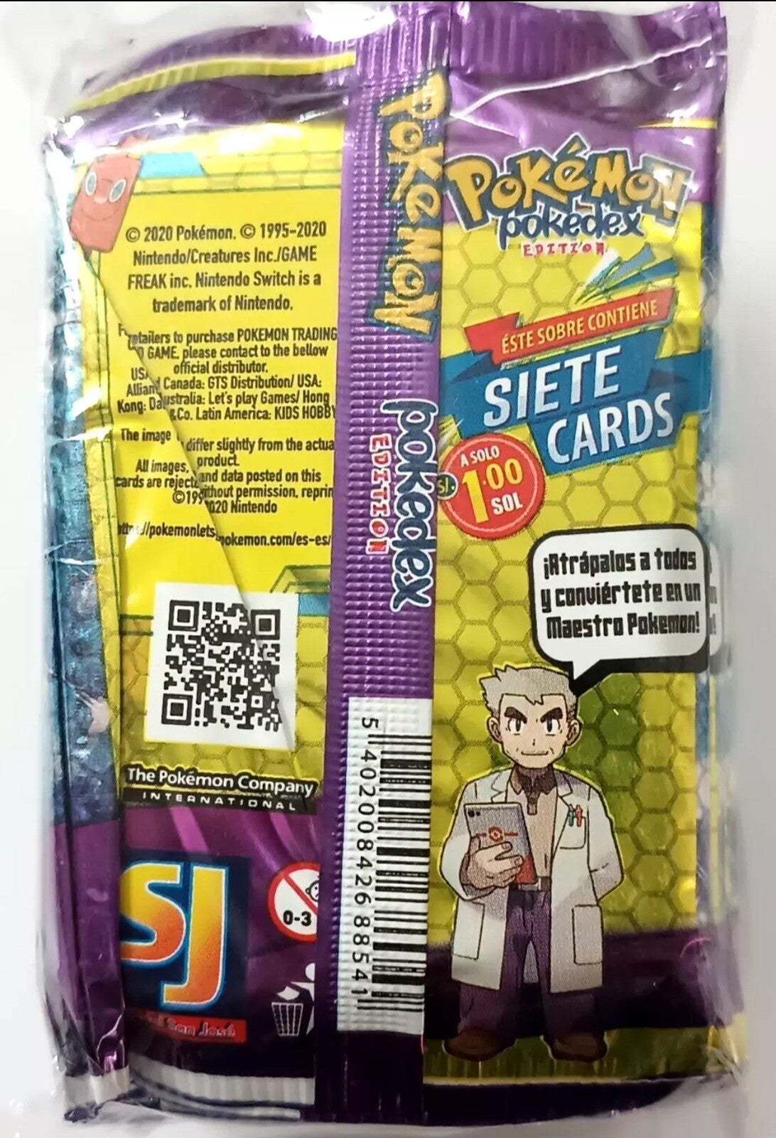 BOX POKEMON POKEDEX Edition PERU 2020 - Trading Card Game TCG Venusaur #5