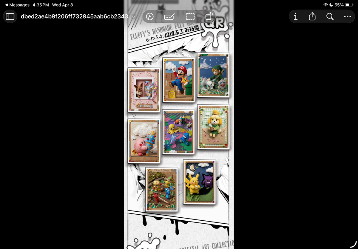 Nintendo Polaroids (30 packs)