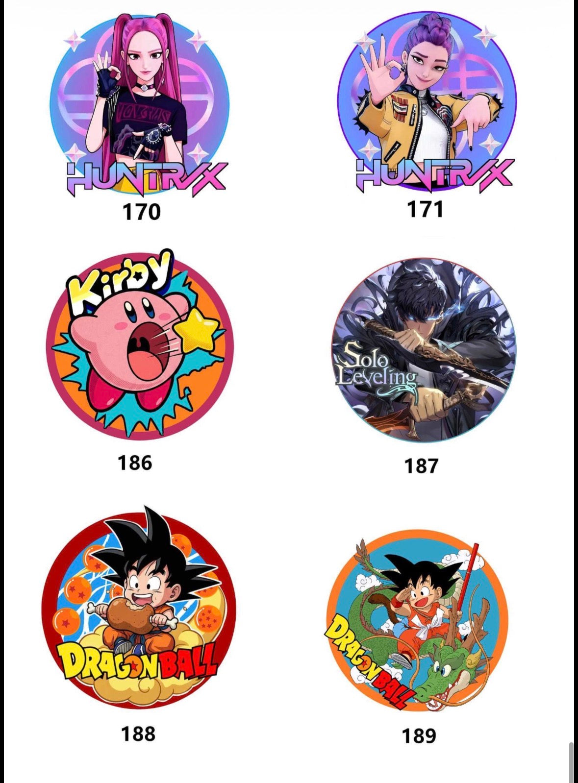 3d paper carving badges (10 packs)