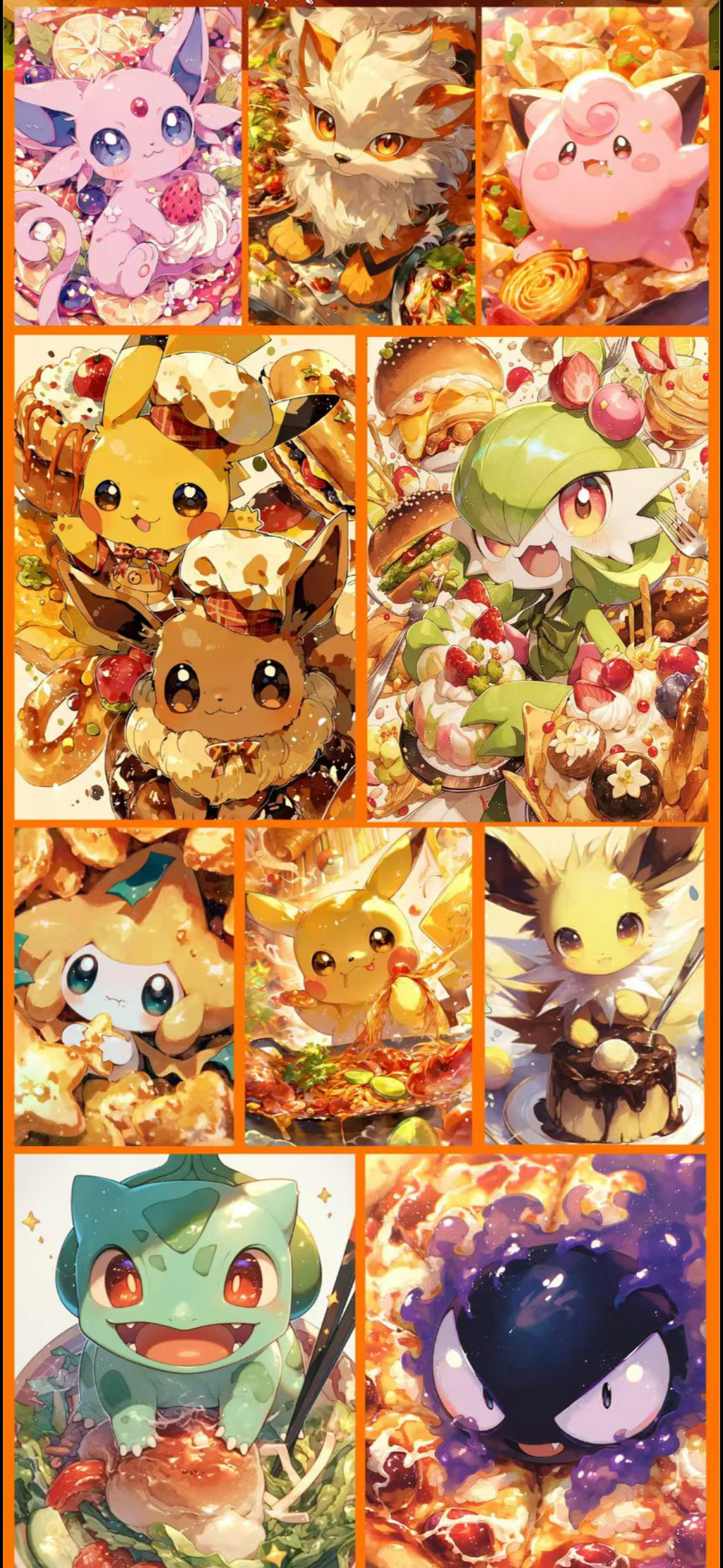 Foodie Cuties Art boards (10 packs)