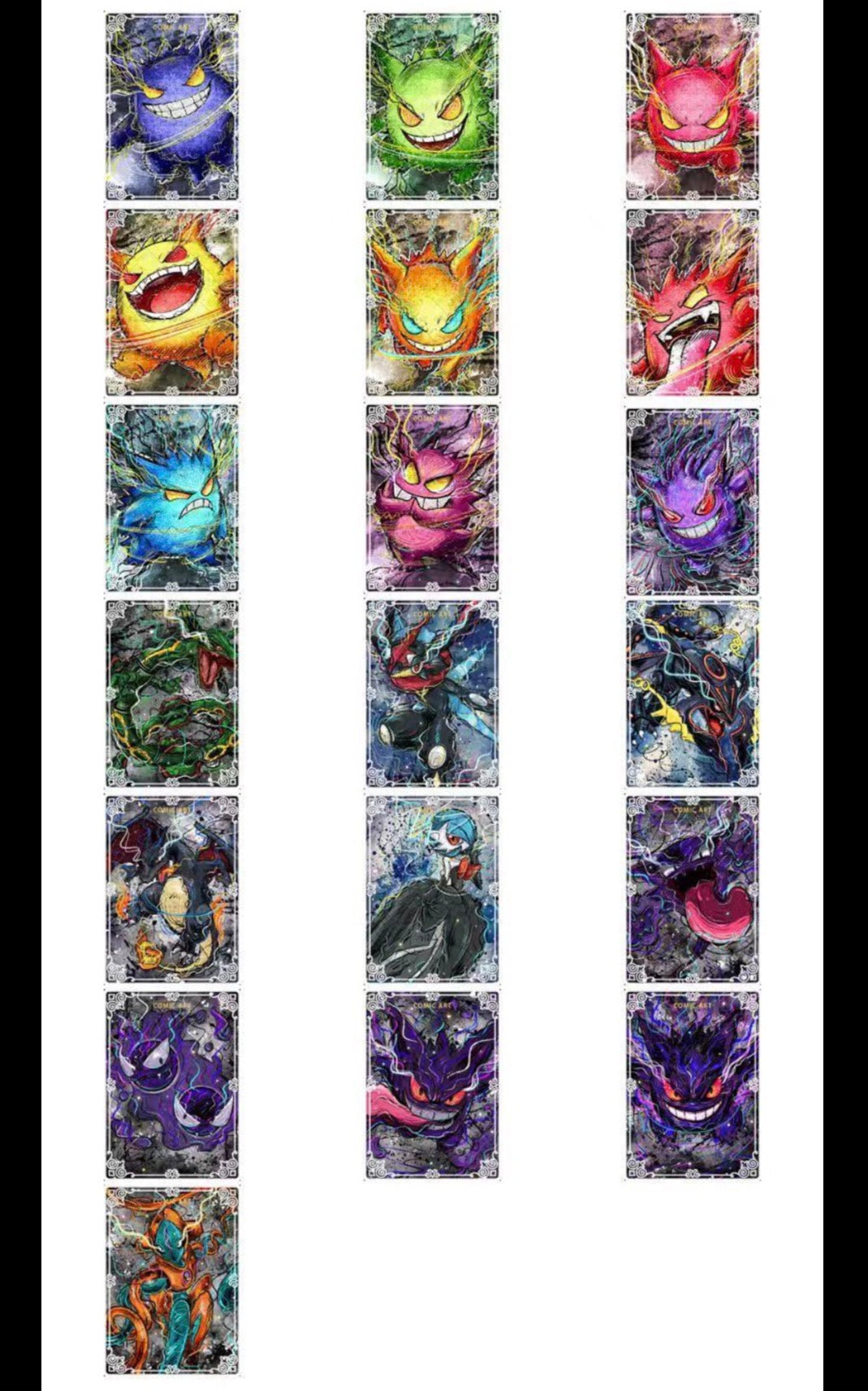 Comic art slabs (10 pack)