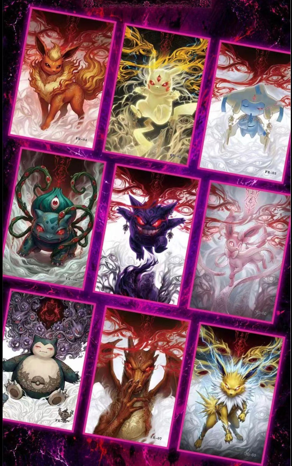 Rose thorn art boards(10 packs)