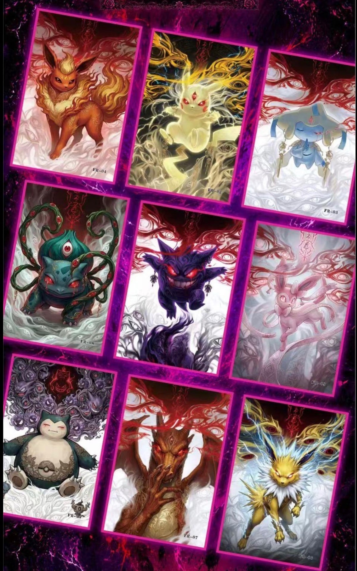 Rose thorn art boards(10 packs)