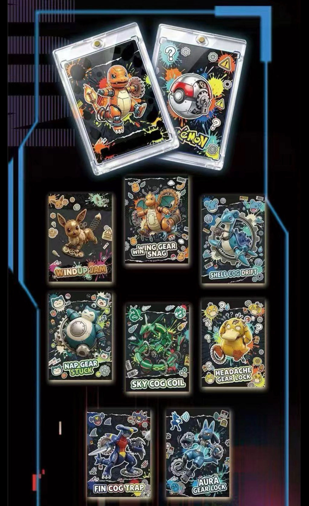 Time rift metal cards (5 packs)