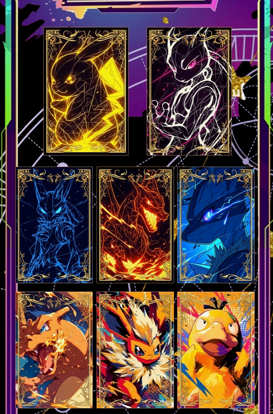 Mega fan art cards box (6 pack)