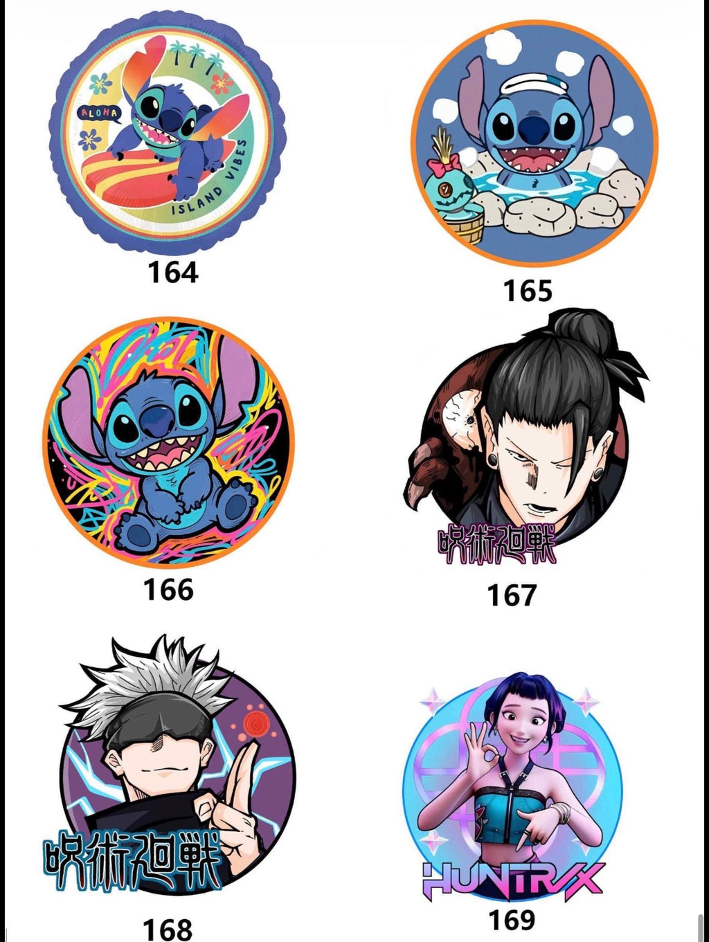 3d paper carving badges (10 packs)