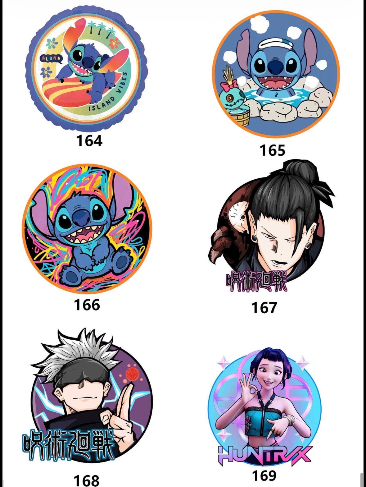 3d paper carving badges (10 packs)