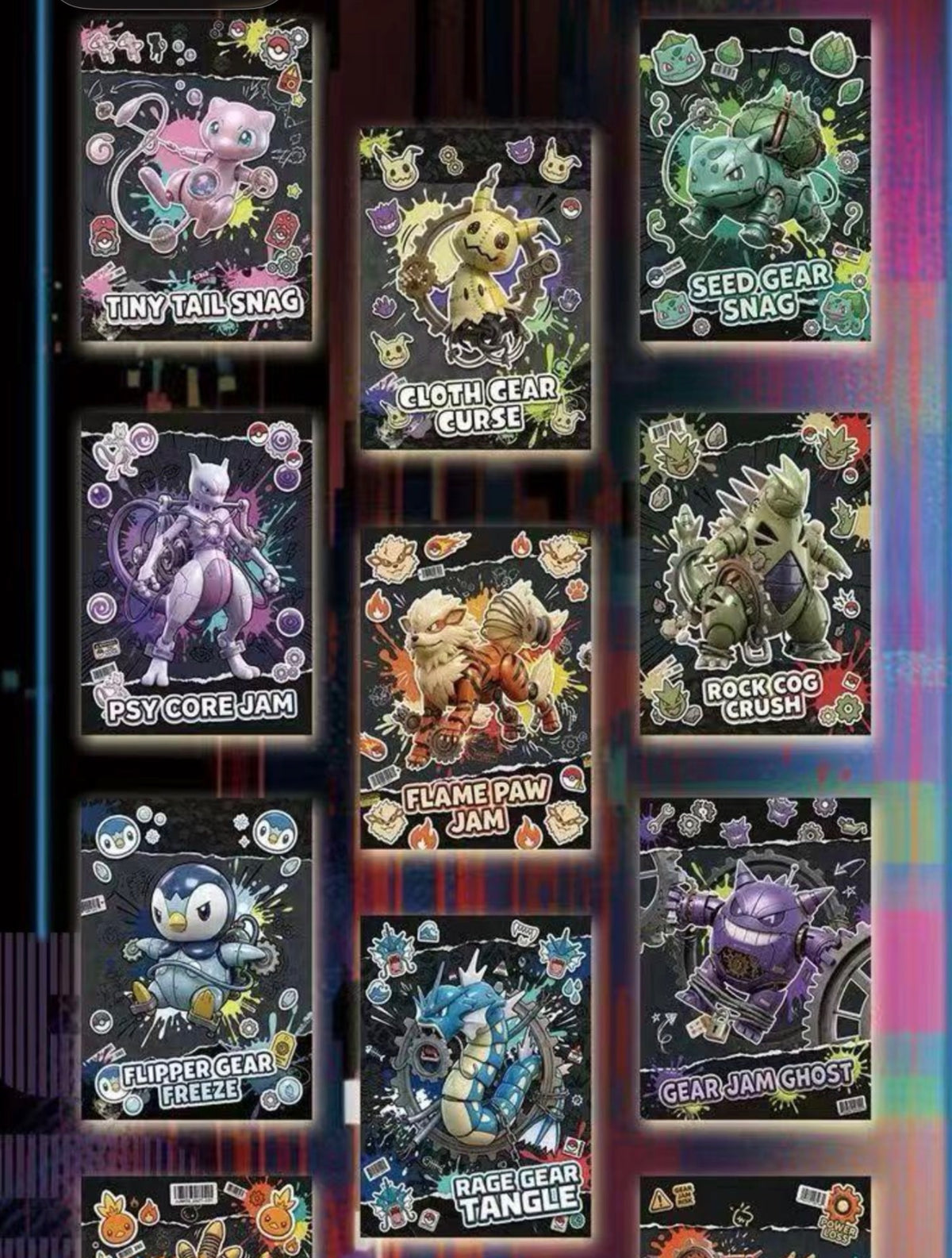 Time rift metal cards (5 packs)