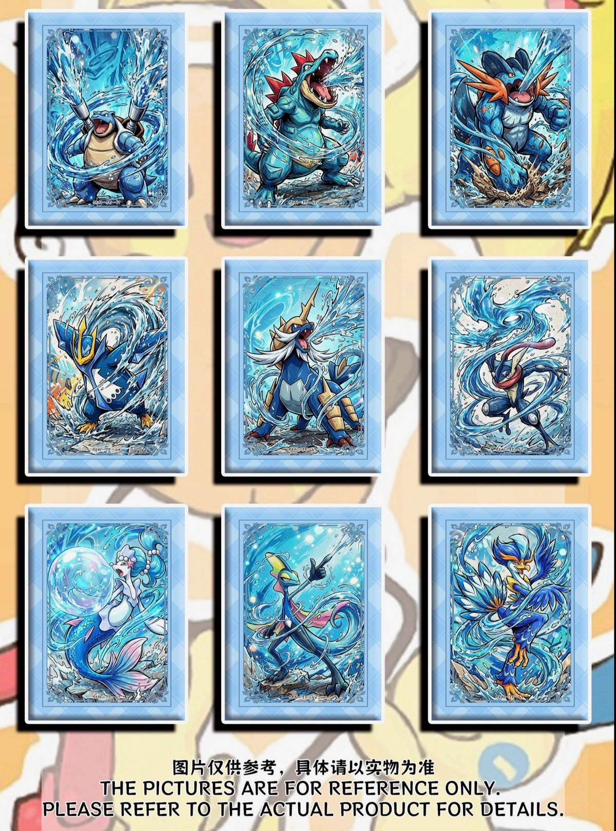 Pokemon sparkle slabs (10 slabs)