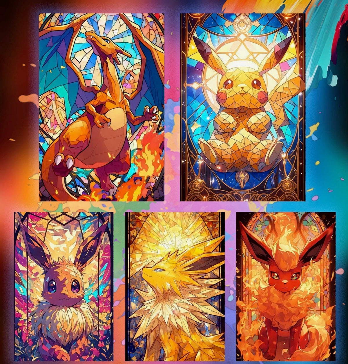 Color forest art board (10 packs)