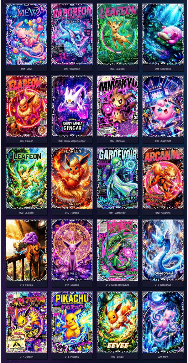 Neon lights artboards (10 packs)