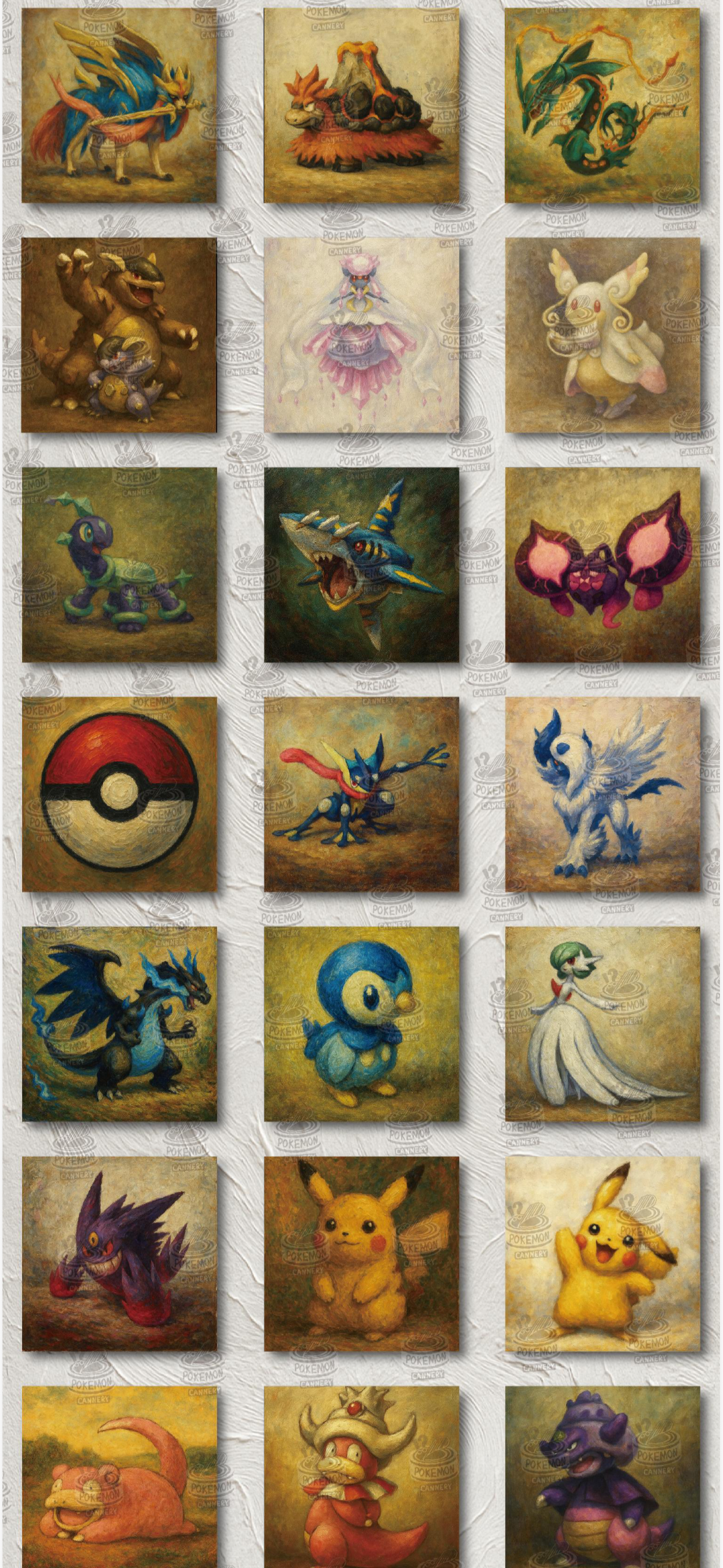 Oil Painting art boards vol 3 (10 packs)