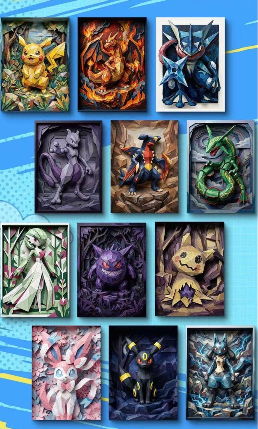 Echo of radiant light Polaroids (30 packs)