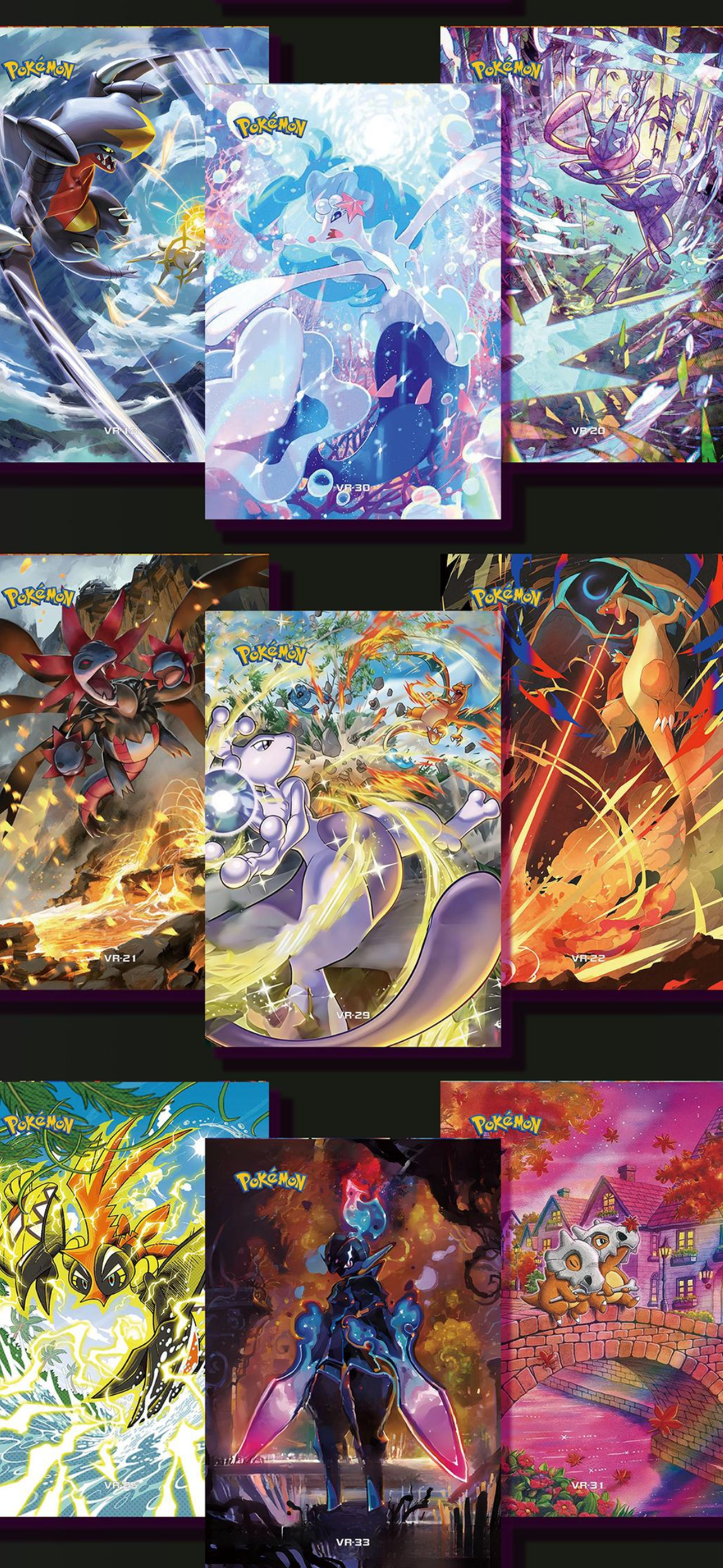 Pokemon awaking art board (10 packs)