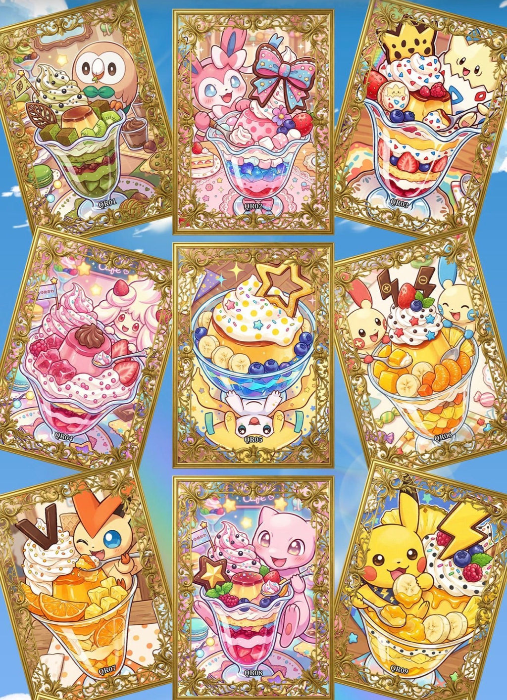 Afternoon time, metal cards (5 packs)
