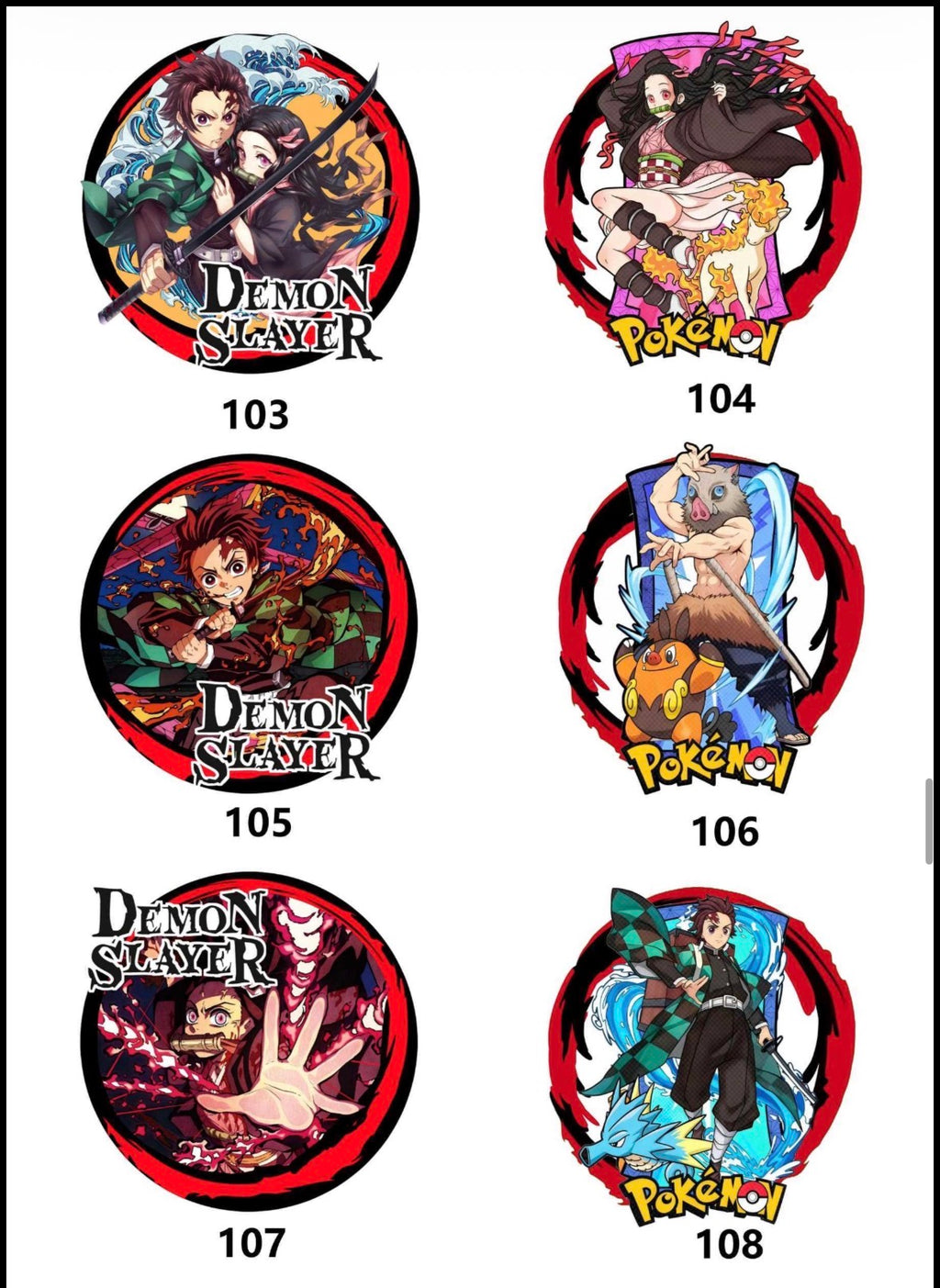 3d paper carving badges (10 packs)