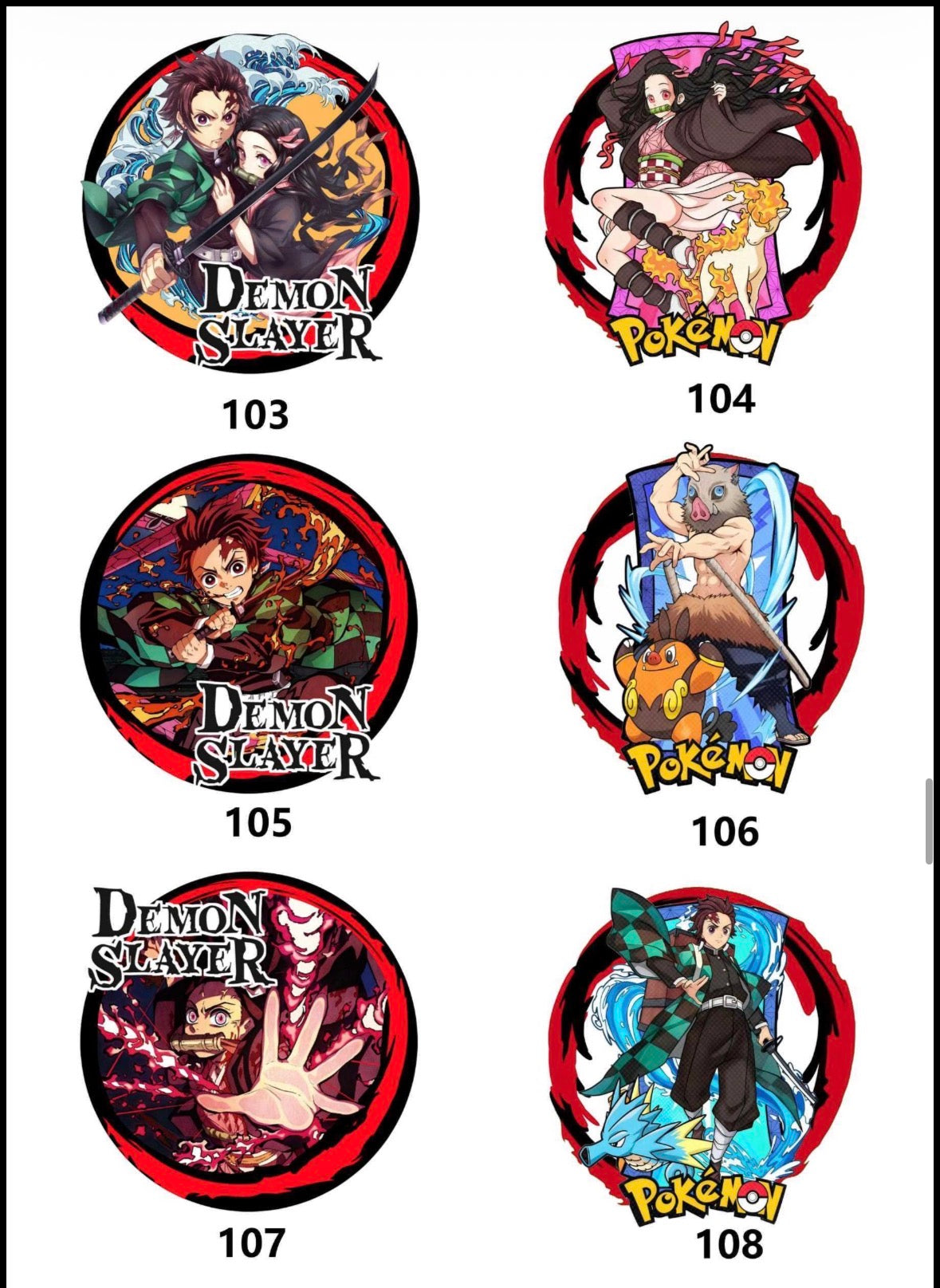 3d paper carving badges (10 packs)