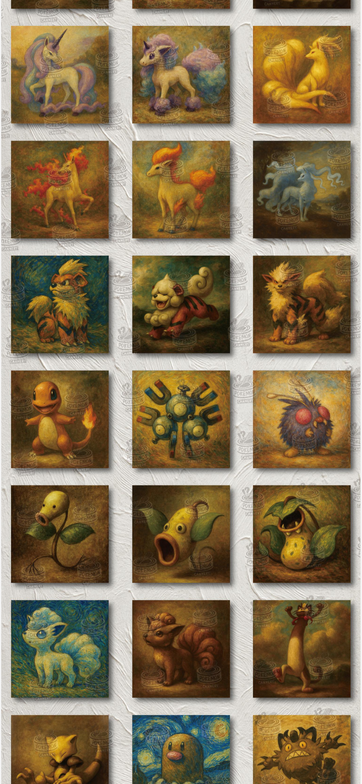 Oil Painting art boards vol 3 (10 packs)