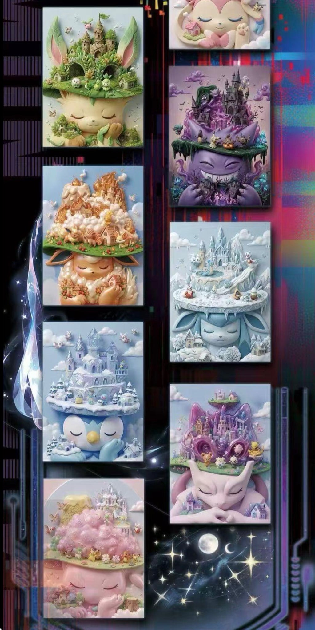Time rift metal cards (5 packs)