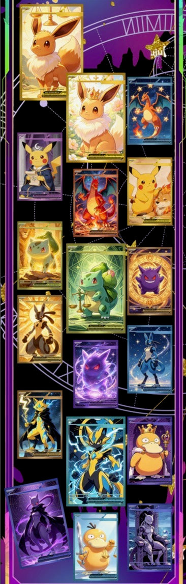 Mega fan art cards box (6 pack)