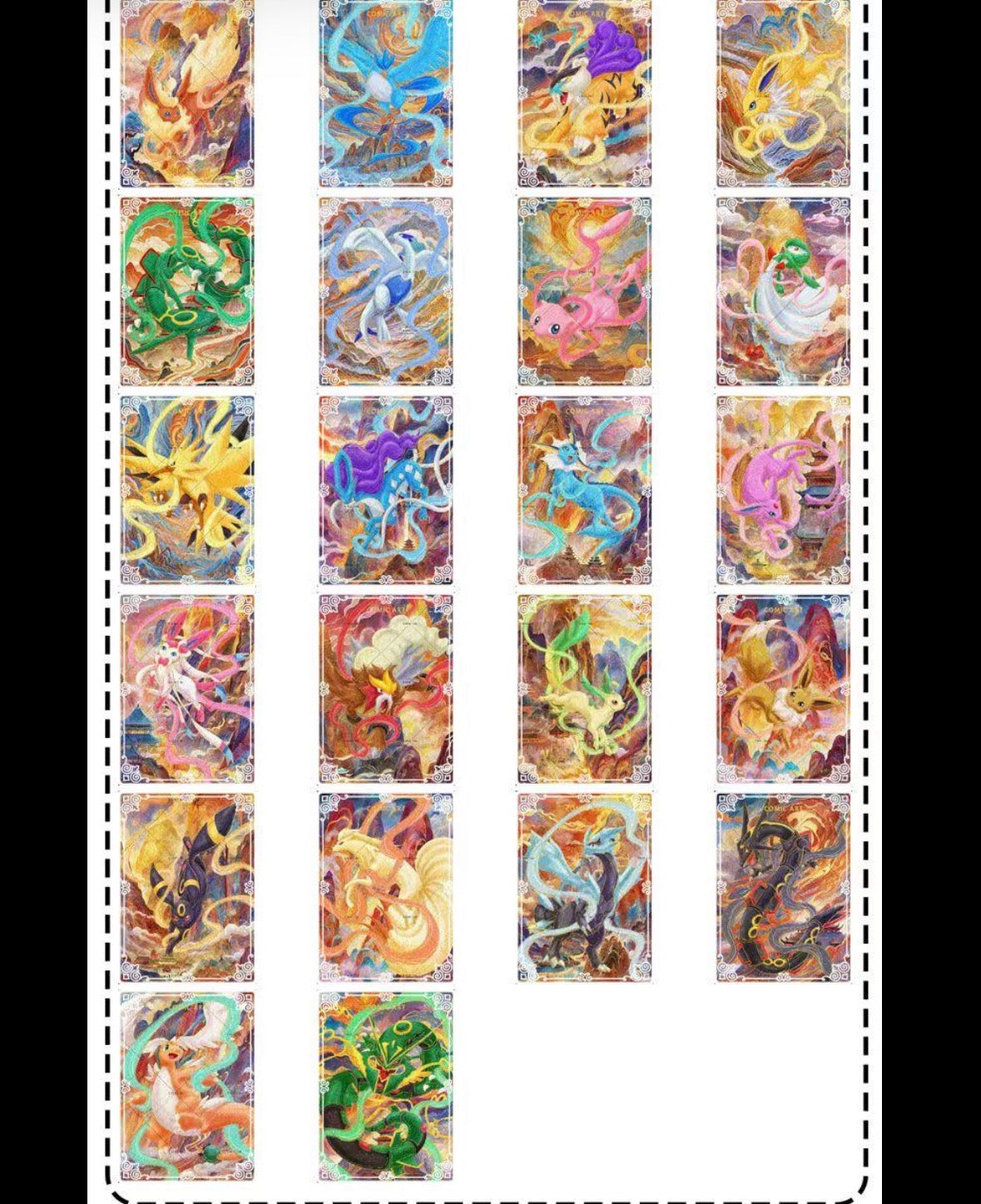 Comic art slabs (10 pack)