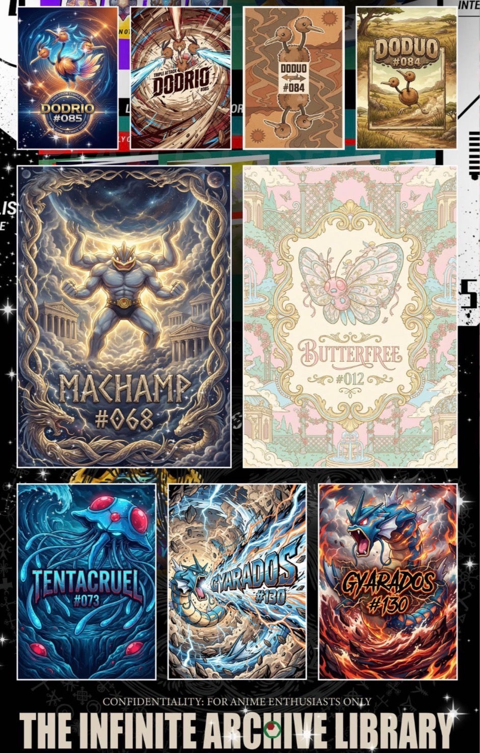 The infinite archive library case  (100 packs) vol 1