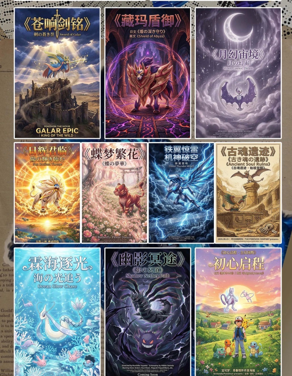 Realms of spirit art boards (10 packs)