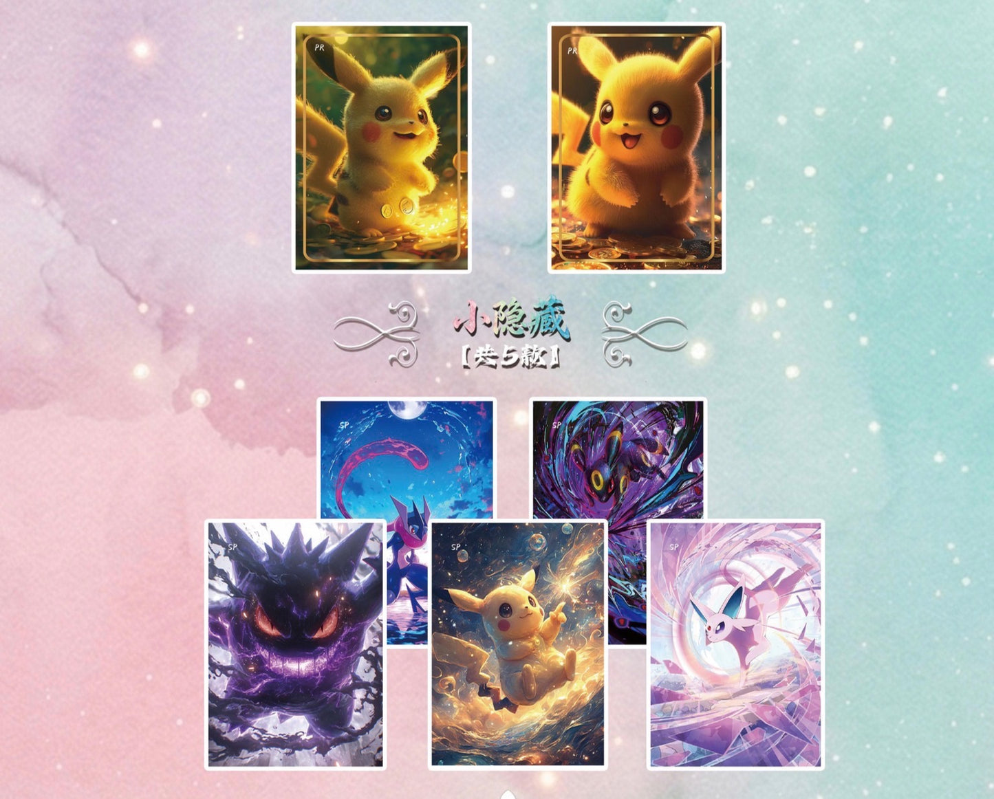 Pokemon adorable Polaroids (30 packs)