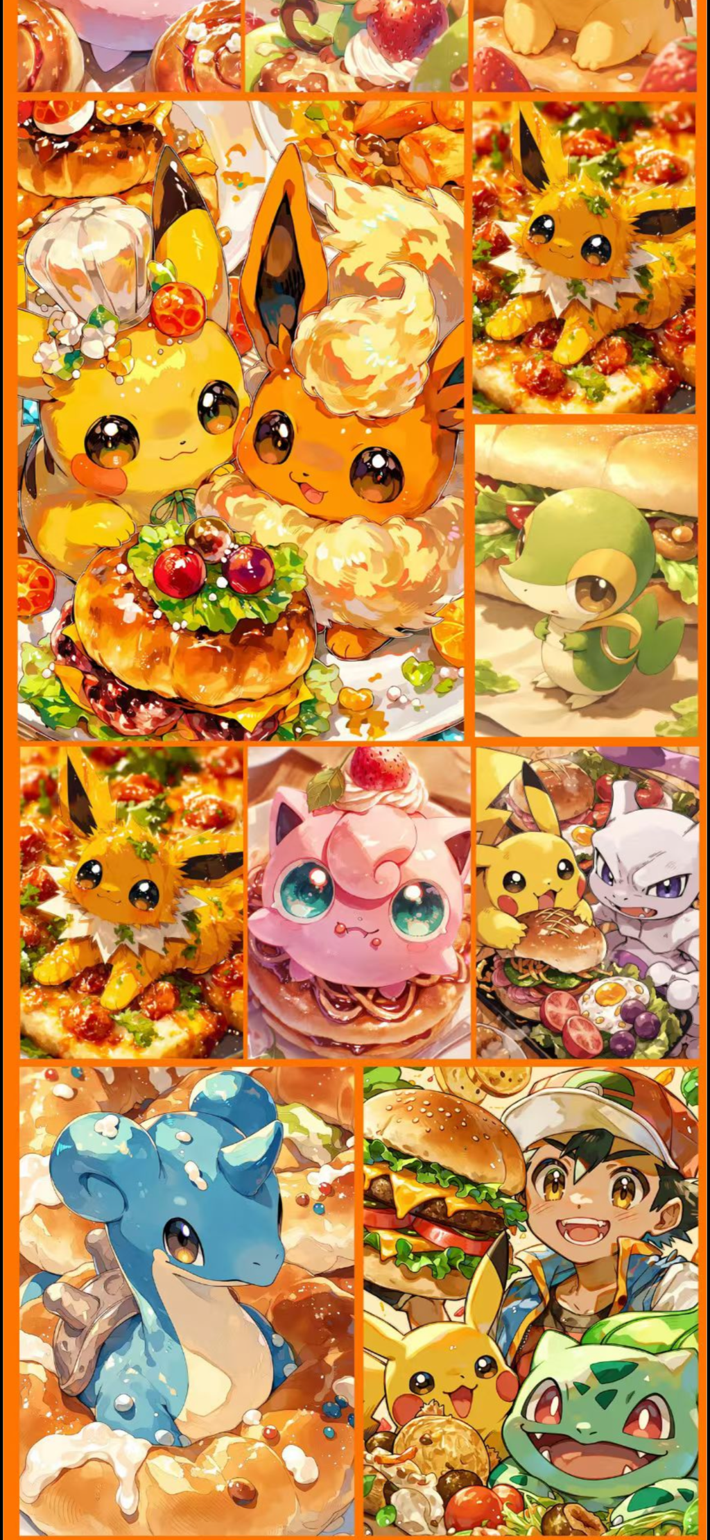 Foodie Cuties Art boards (10 packs)