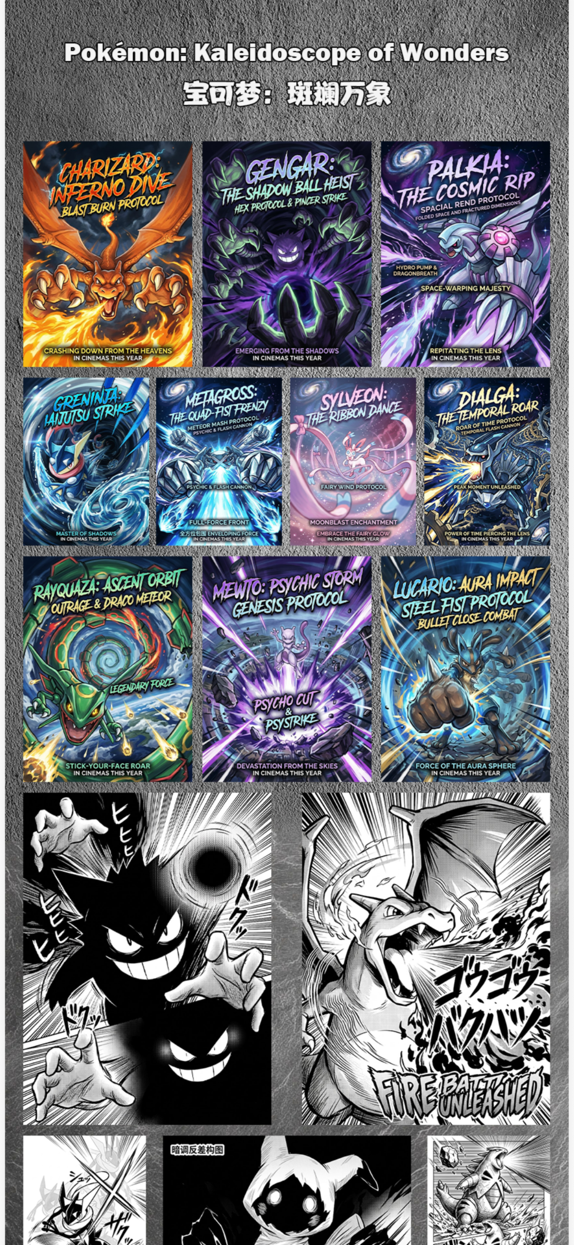 Kaleidoscope of wonder art board case (100packs)