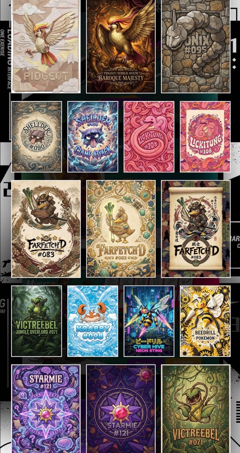 The infinite archive library case  (100 packs) vol 1