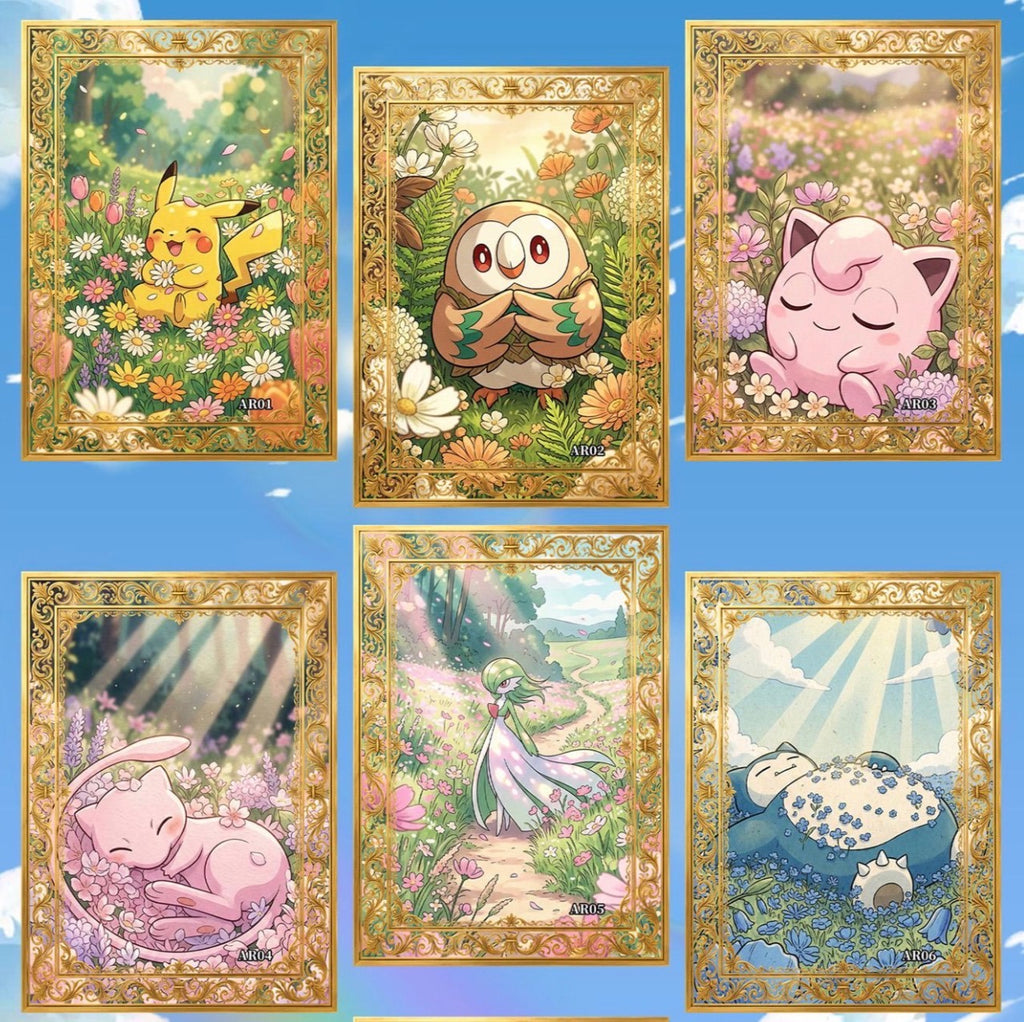 Afternoon time, metal cards (5 packs)