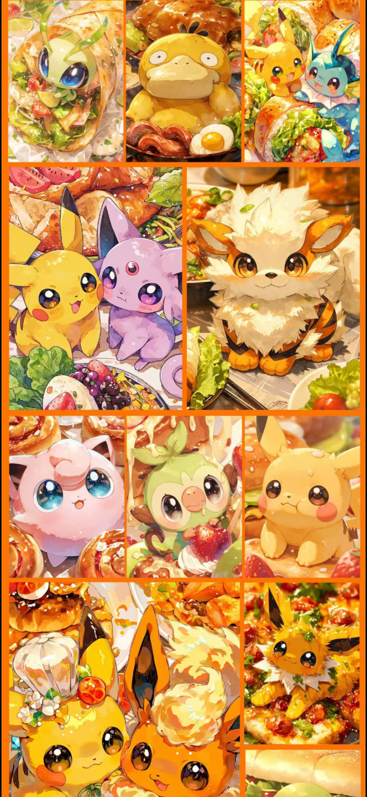 Foodie Cuties Art boards (10 packs)