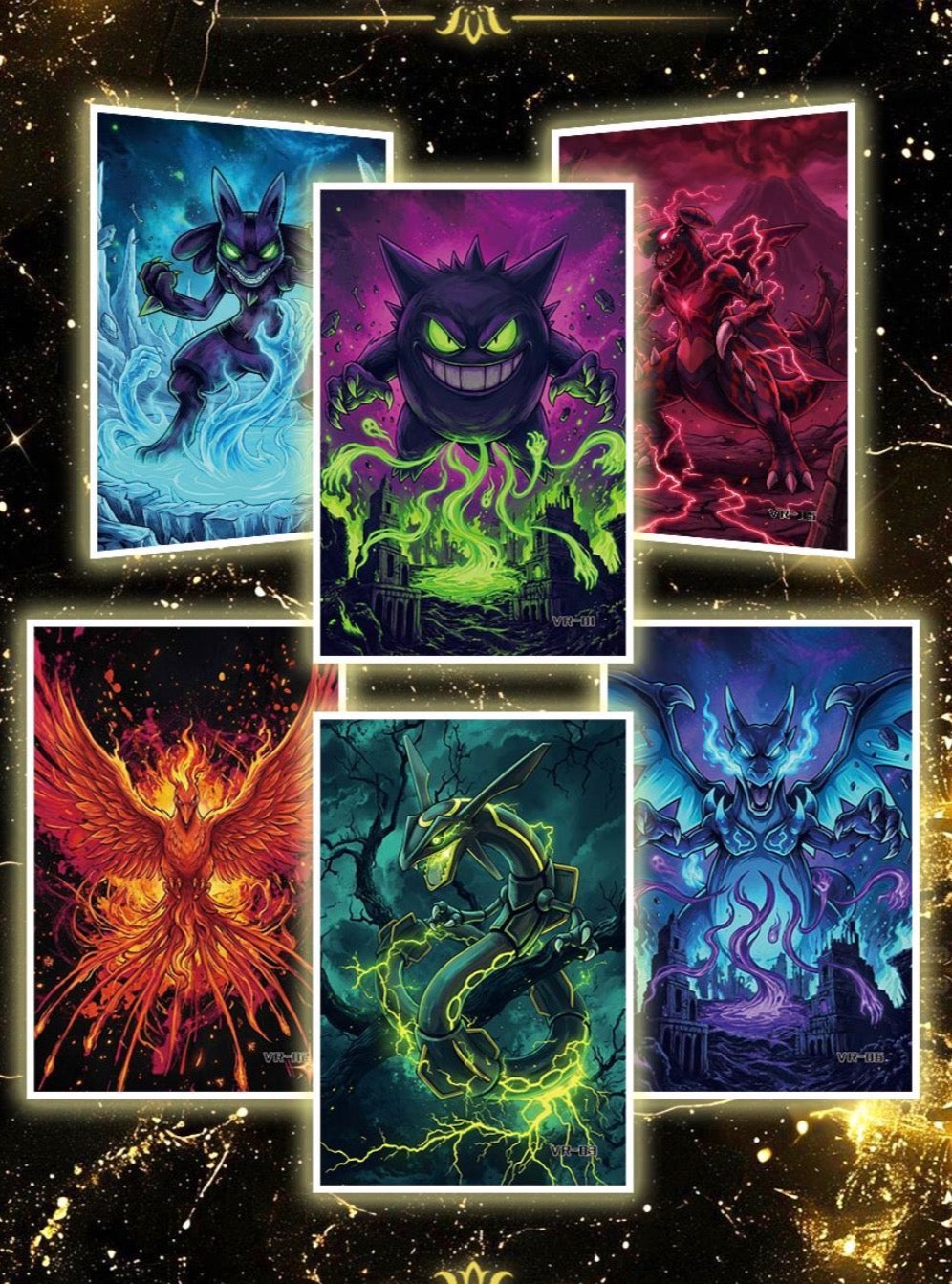 Dark universe artboards (10 packs)