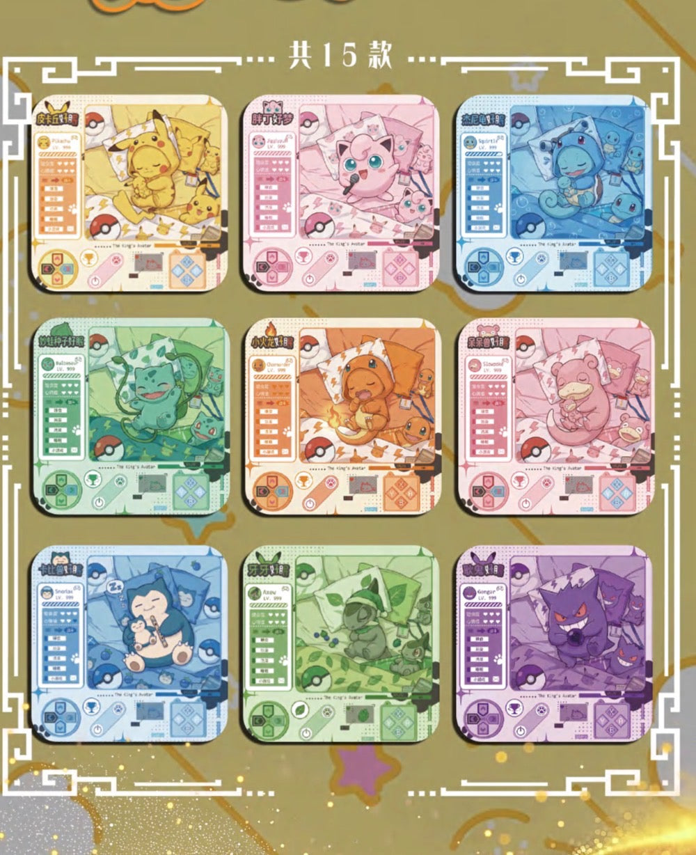 Pokemon Ceramic Magnets vol2 (10 magnets)