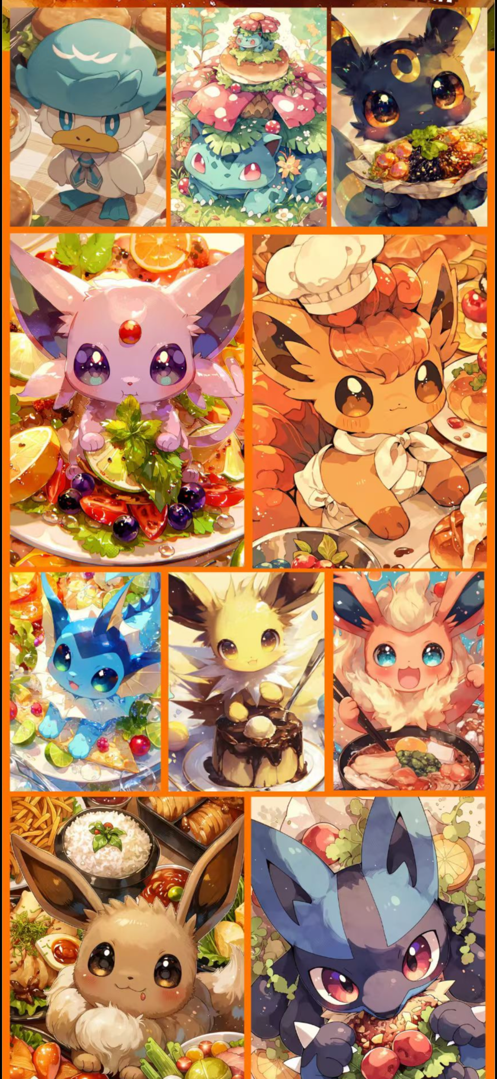 Foodie Cuties Art boards (10 packs)