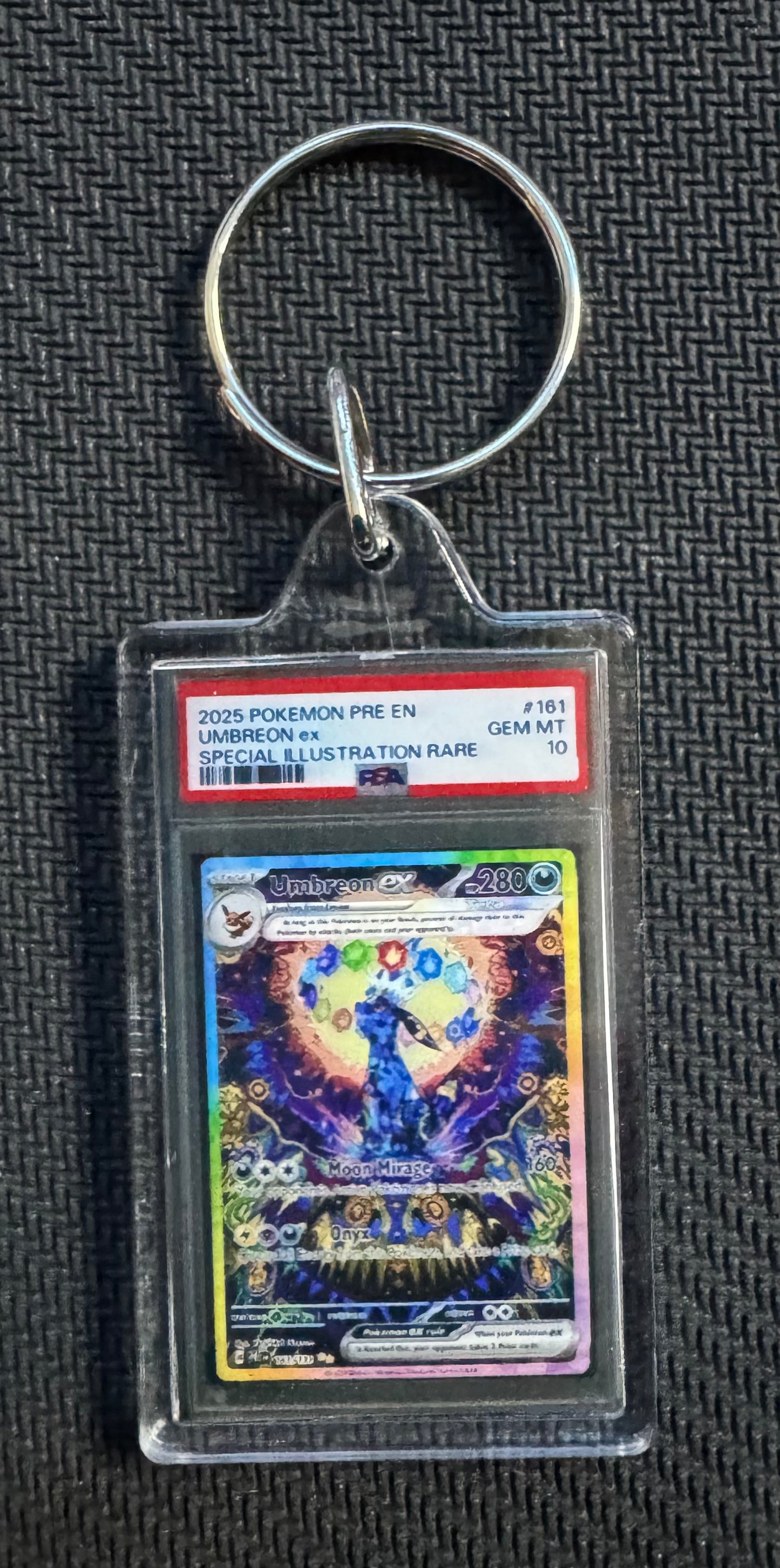 Prismatic evolutions keychain lot