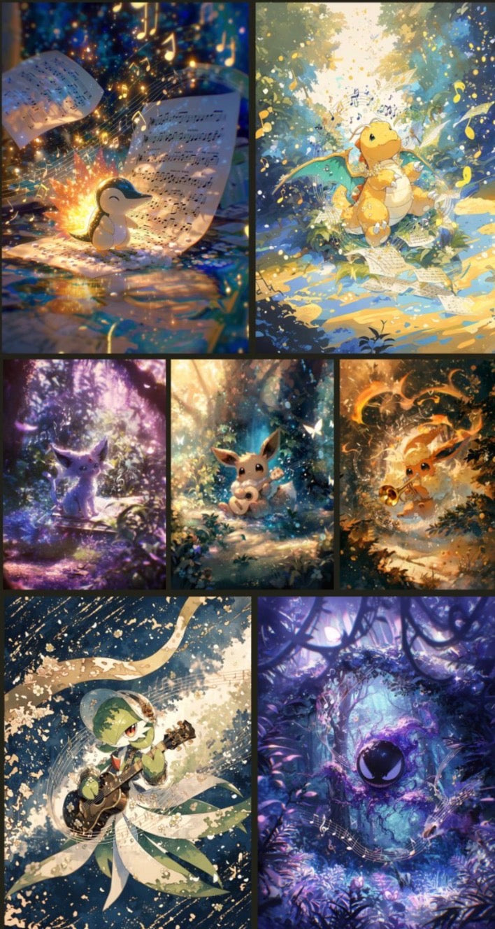 Forest concert art boards (10 packs)